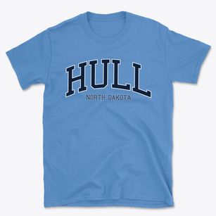 Hull North Dakota Traditional Basic T-Shirt