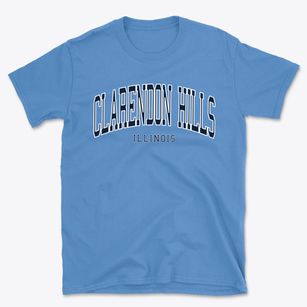Clarendon Hills Illinois Traditional Basic T-Shirt