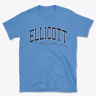 Ellicott New York Traditional Basic T-Shirt