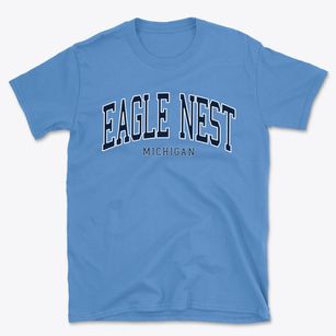 Eagle Nest Michigan Traditional Basic T-Shirt