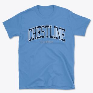 Chestline Illinois Traditional Basic T-Shirt