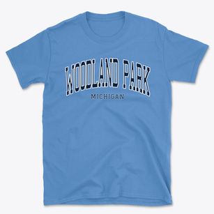 Woodland Park Michigan Traditional Basic T-Shirt