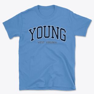 Young West Virginia Traditional Basic T-Shirt