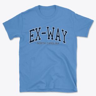 Ex-way North Carolina Traditional Basic T-Shirt