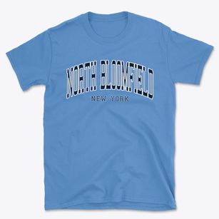 North Bloomfield New York Traditional Basic T-Shirt