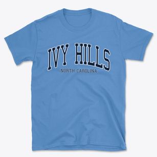 Ivy Hills North Carolina Traditional Basic T-Shirt