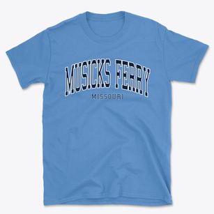 Musicks Ferry Missouri Traditional Basic T-Shirt