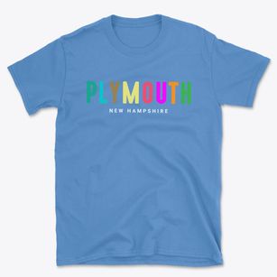 Plymouth New Hampshire Color Pop Basic T-Shirt