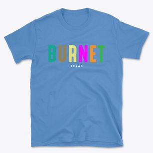 Burnet Texas Color Pop Basic T-Shirt