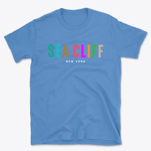 Sea Cliff New York Color Pop Basic T-Shirt