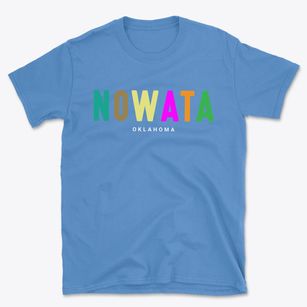 Nowata Oklahoma Color Pop Basic T-Shirt