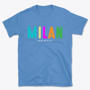 Milan New Mexico Color Pop Basic T-Shirt