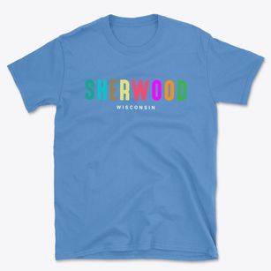 Sherwood Wisconsin Color Pop Basic T-Shirt