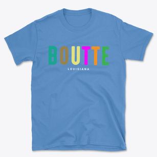 Boutte Louisiana Color Pop Basic T-Shirt