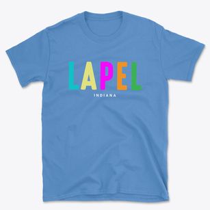 Lapel Indiana Color Pop Basic T-Shirt