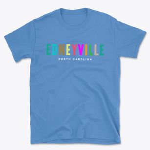 Edneyville North Carolina Color Pop Basic T-Shirt