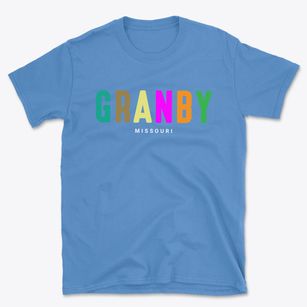 Granby Missouri Color Pop Basic T-Shirt