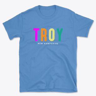 Troy New Hampshire Color Pop Basic T-Shirt