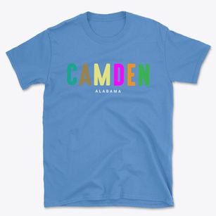 Camden Alabama Color Pop Basic T-Shirt