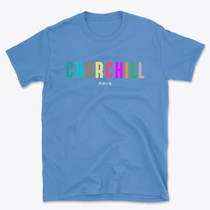 Churchill Ohio Color Pop Basic T-Shirt