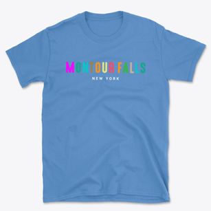 Montour Falls New York Color Pop Basic T-Shirt