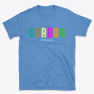 Gordon Nebraska Color Pop Basic T-Shirt