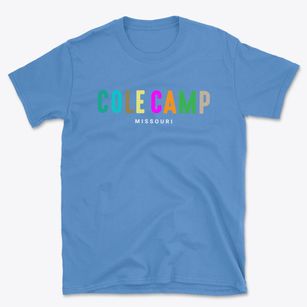 Cole Camp Missouri Color Pop Basic T-Shirt