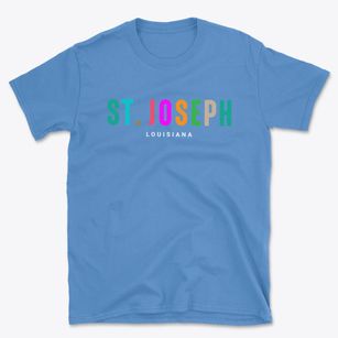 St. Joseph Louisiana Color Pop Basic T-Shirt