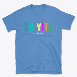 Crivitz Wisconsin Color Pop Basic T-Shirt