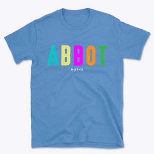 Abbot Maine Color Pop Basic T-Shirt