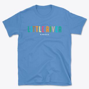 Little River Kansas Color Pop Basic T-Shirt