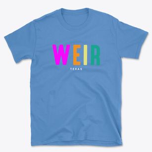 Weir Texas Color Pop Basic T-Shirt