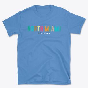 North Miami Oklahoma Color Pop Basic T-Shirt