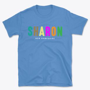 Sharon New Hampshire Color Pop Basic T-Shirt