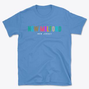 New Milford New Jersey Color Pop Basic T-Shirt