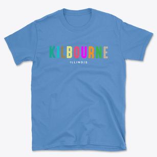 Kilbourne Illinois Color Pop Basic T-Shirt