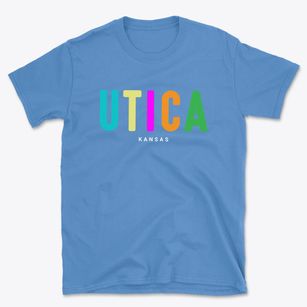 Utica Kansas Color Pop Basic T-Shirt