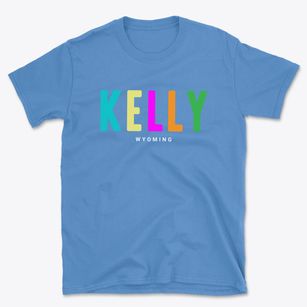 Kelly Wyoming Color Pop Basic T-Shirt