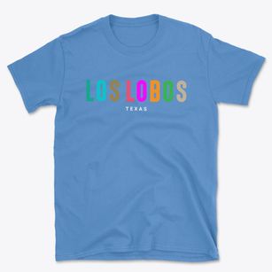Los Lobos Texas Color Pop Basic T-Shirt