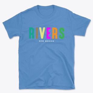 Rivers New Mexico Color Pop Basic T-Shirt