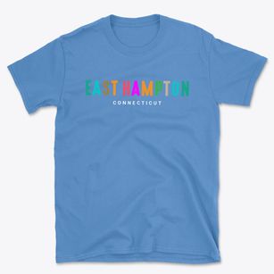 East Hampton Connecticut Color Pop Basic T-Shirt