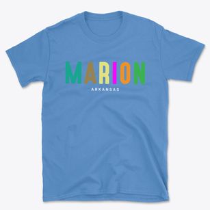 Marion Arkansas Color Pop Basic T-Shirt