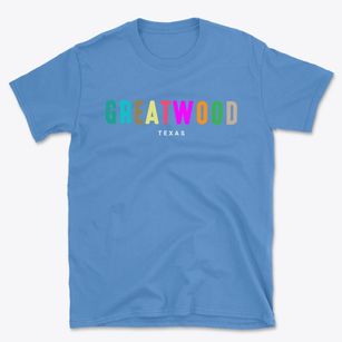 Greatwood Texas Color Pop Basic T-Shirt