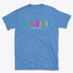 New Prague Minnesota Color Pop Basic T-Shirt