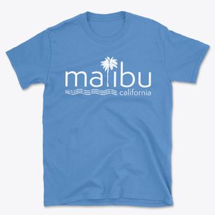 Malibu California Palm Tree Basic T-Shirt