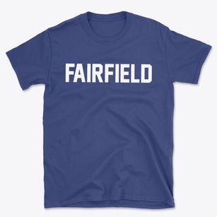Fairfield Connecticut Classic Block Basic T-Shirt