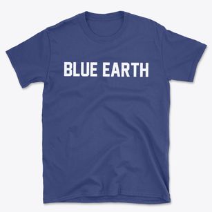 Blue Earth Minnesota Classic Block Basic T-Shirt