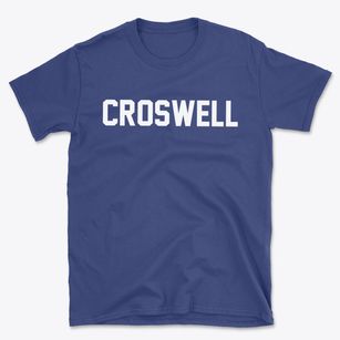 Croswell Michigan Classic Block Basic T-Shirt