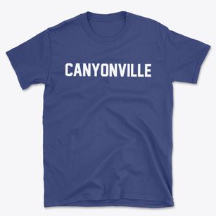 Canyonville Oregon Classic Block Basic T-Shirt