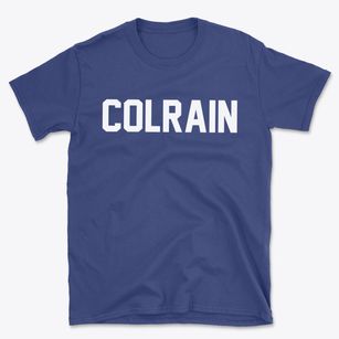Colrain Massachusetts Classic Block Basic T-Shirt